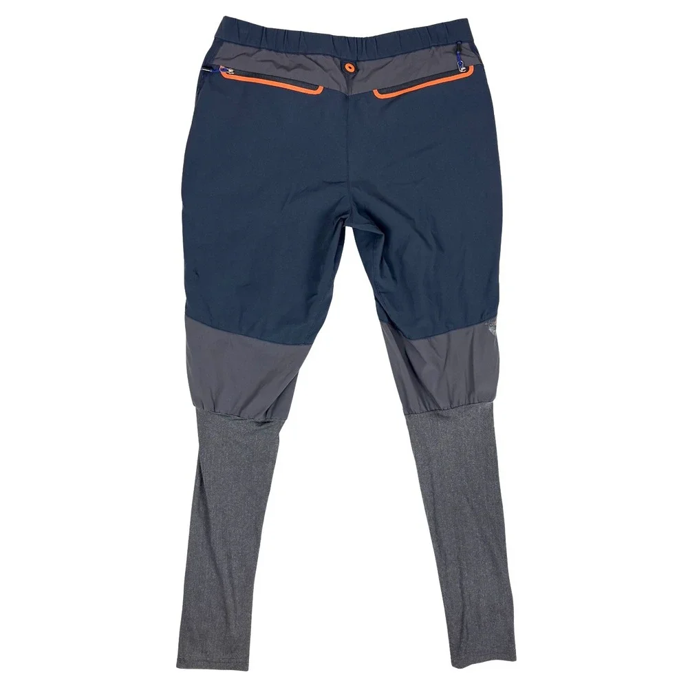 Beanpole Womens Hiking Climbing Pants Size S Gray Mixed Fabric Stretchy Gropcore